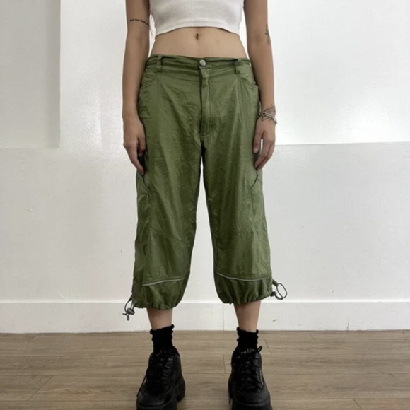 Cargo Capri Pants